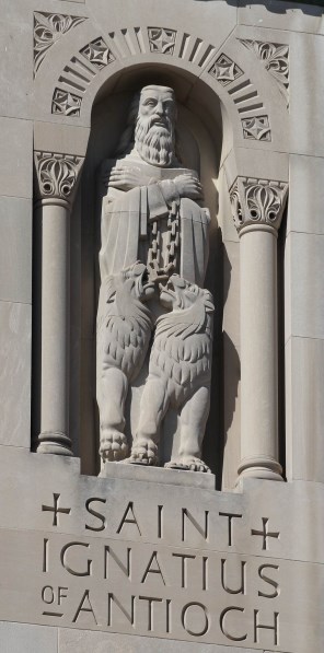 안티오키아의 성 이냐시오_photo by Lawrence OP_at the facade of the Basilica of the National Shrine of the Immaculate Conception in Washington DC.jpg